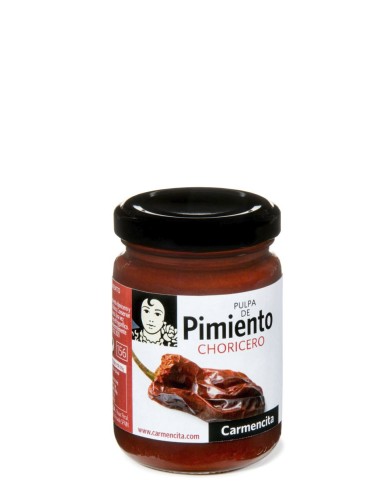 Pulpa de pimiento choricero Carmencita tarro 140 grs.