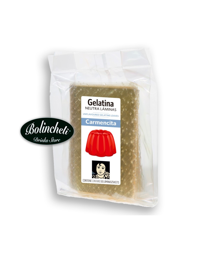 Carmencita láminas de gelatina 50 hojas