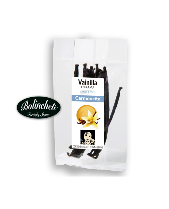 Carmencita Vainilla en rama bolsa 10 vainas