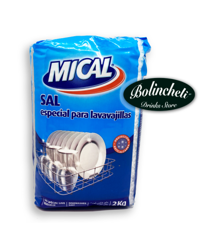 Sal descalcificadora MICAL bolsa de 2 Kgs. pack-8 bolsas