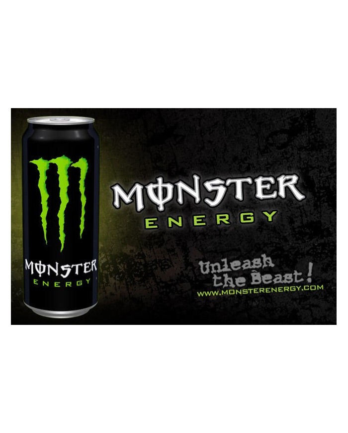 Monster Energy lata 500 ml. caja de 24 latas