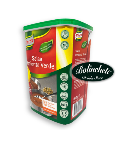 Knorr Salsa pimienta verde bote 660 g.