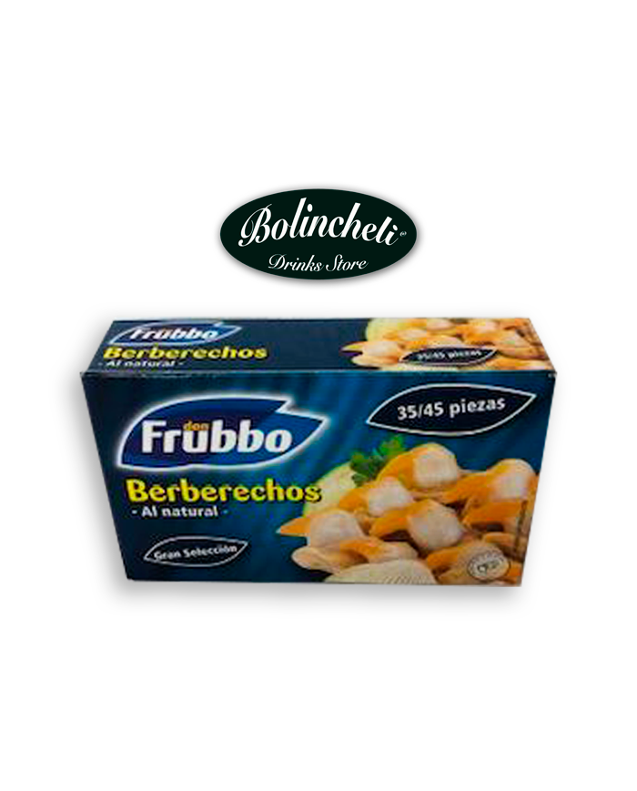 Frubbo  Berberechos lata 35/45 piezas.