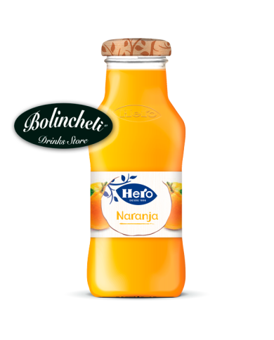 Hero Zumo de Naranja cristal 250 ml.