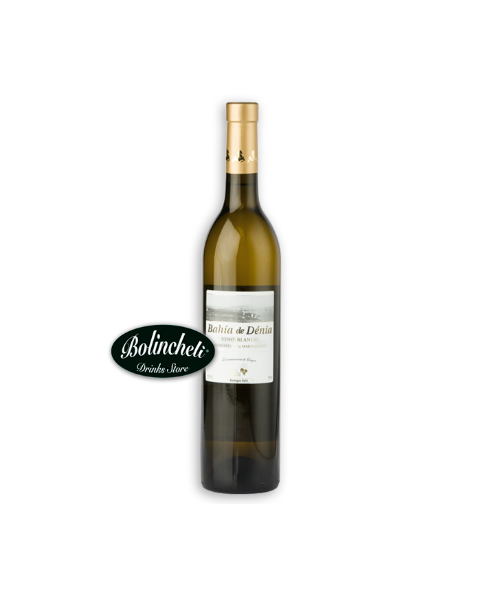 Vino Bahia de Dénia blanco 3/4
