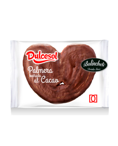 Palmeras de chocolate Dulcesol caja de 23 a 25 unidades