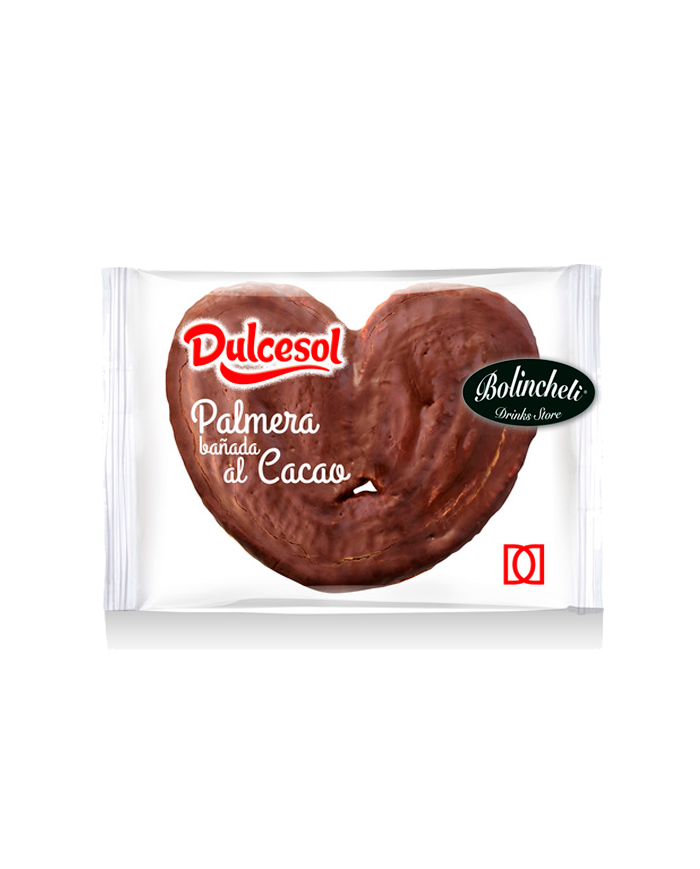 Palmeras de chocolate Dulcesol caja de 23 a 25 unidades