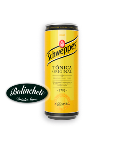 Tónica Schweppes Original lata 330 ml.
