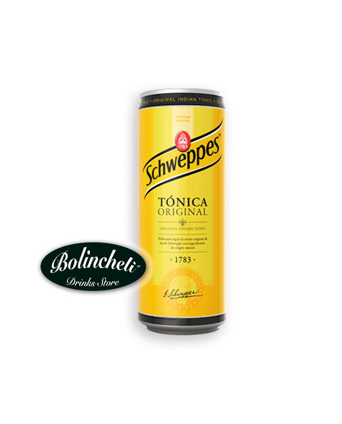 Tónica Schweppes Original lata 330 ml.