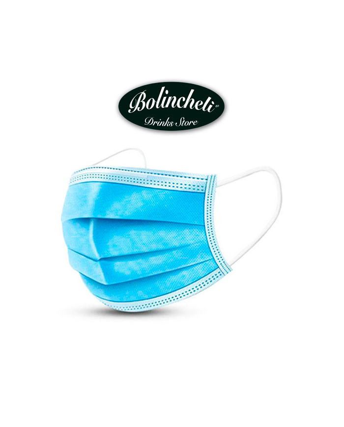 Mascarilla quirúrjica desechable de 3 capas E/50
