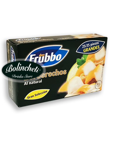 Don Frubbo Berberechos GRAN SELECCIÓN lata 25/35 piezas.