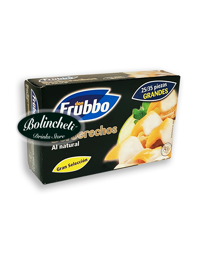 Don Frubbo Berberechos GRAN SELECCIÓN lata 25/35 piezas.