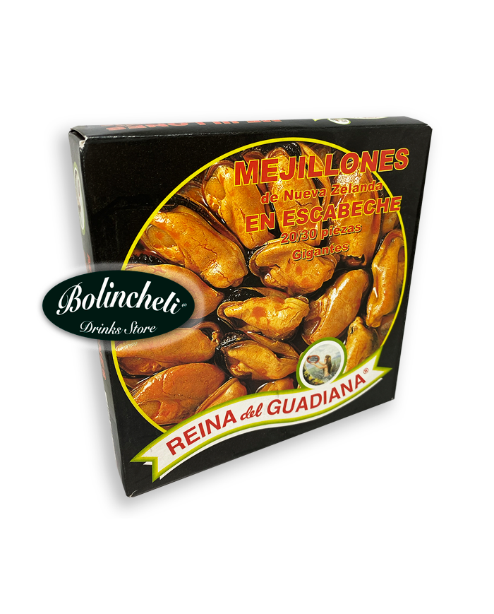 Mejillón Gigante del Pacífico lata 20/30 piezas.  