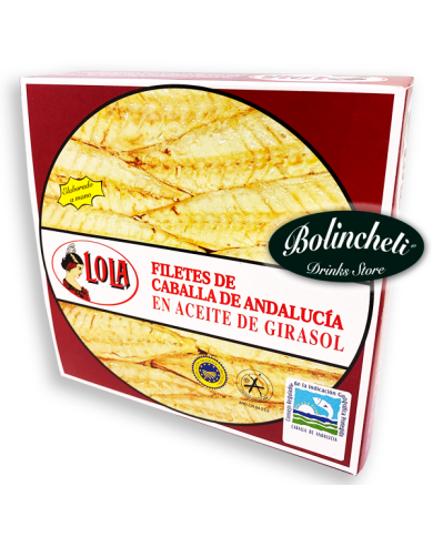 Lola Filetes de Caballa 550 grs.