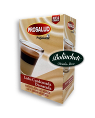 Leche condensada desnatada sobre 25 g. estuche 40 uds.