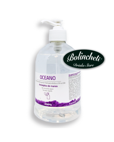 Gel Hidroalcohólico Oceano 500 ml.