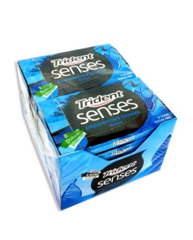 Chicles Trident Senses Peppermint Breeze 12 Tabletas