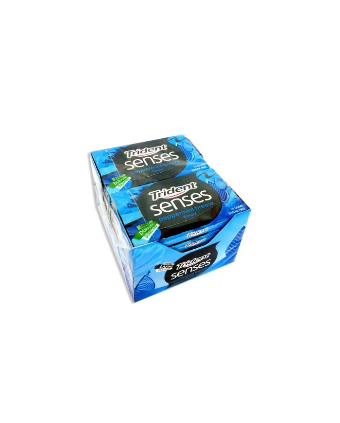 Chicles Trident Senses Peppermint Breeze 12 Tabletas