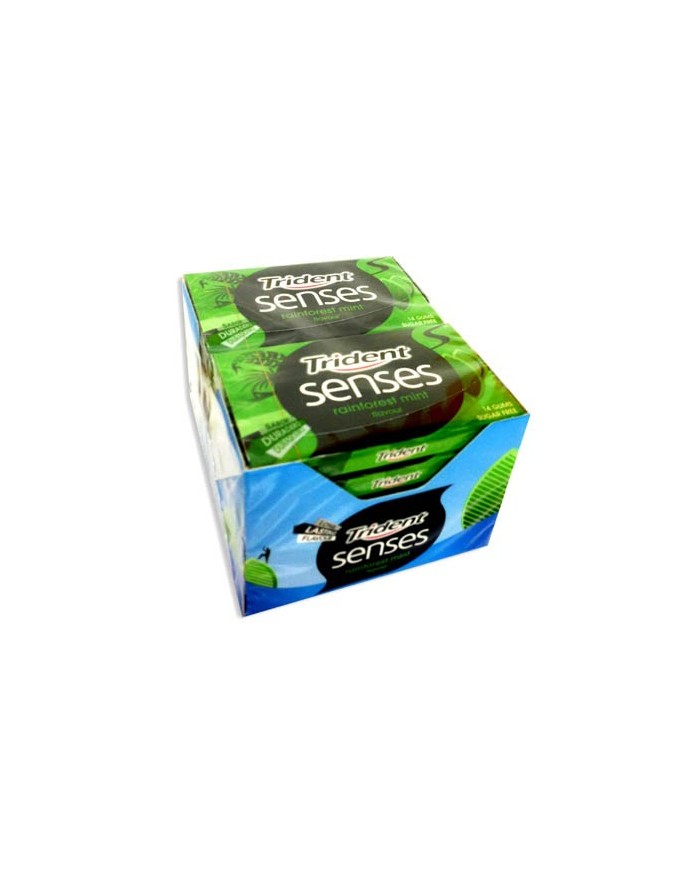 Chicles Trident Senses Rainforest Mint 12 Tabletas