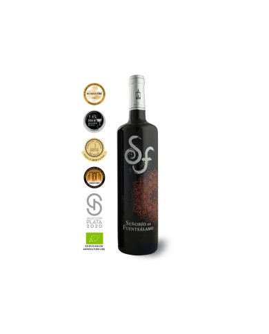 Vino tinto ecológico Señorio de Fuenteálamo 3/4