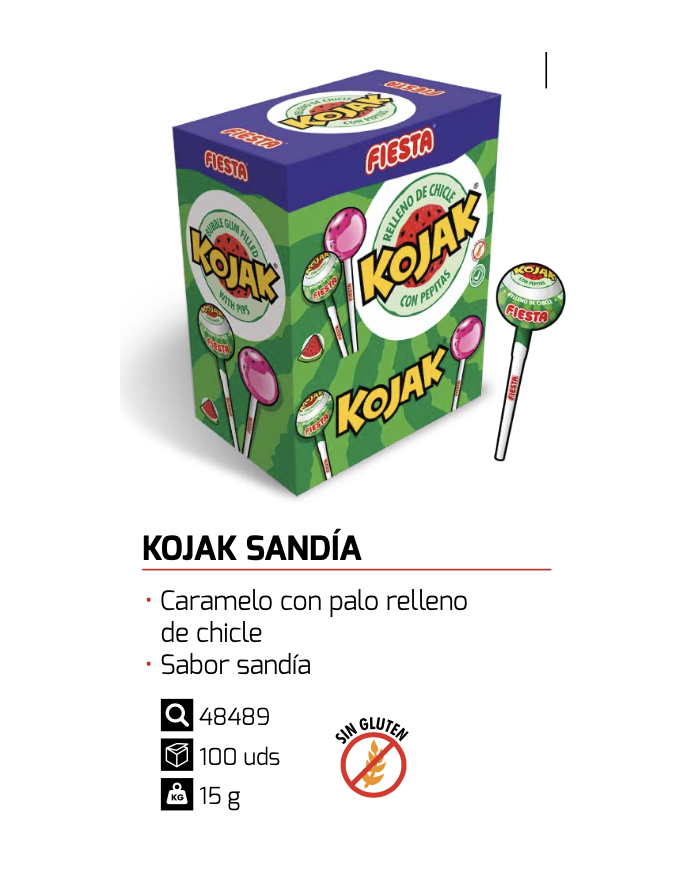 Comprar Chupis - Kojak Sandía - Al mejor precio Online