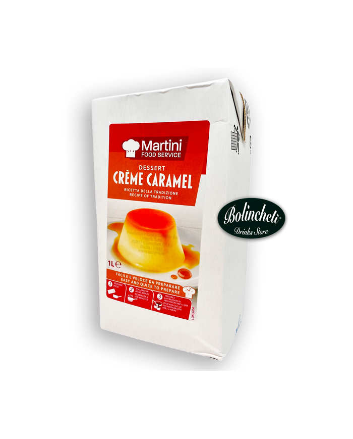 Flan de vainilla Martini Food Service 1 litro
