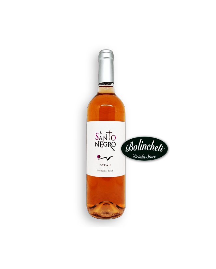 Vino ecológico Santo Negro 3/4 Rosado
