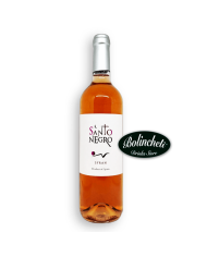 Vino ecológico Santo Negro 3/4 Rosado
