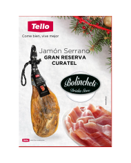Jamón Gran Reserva Tello Curatel 7.250 Kgs. aprox.