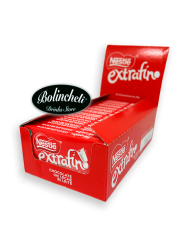 Nestle Extrafino chocolatina de 20g. estuche de 24 uds.