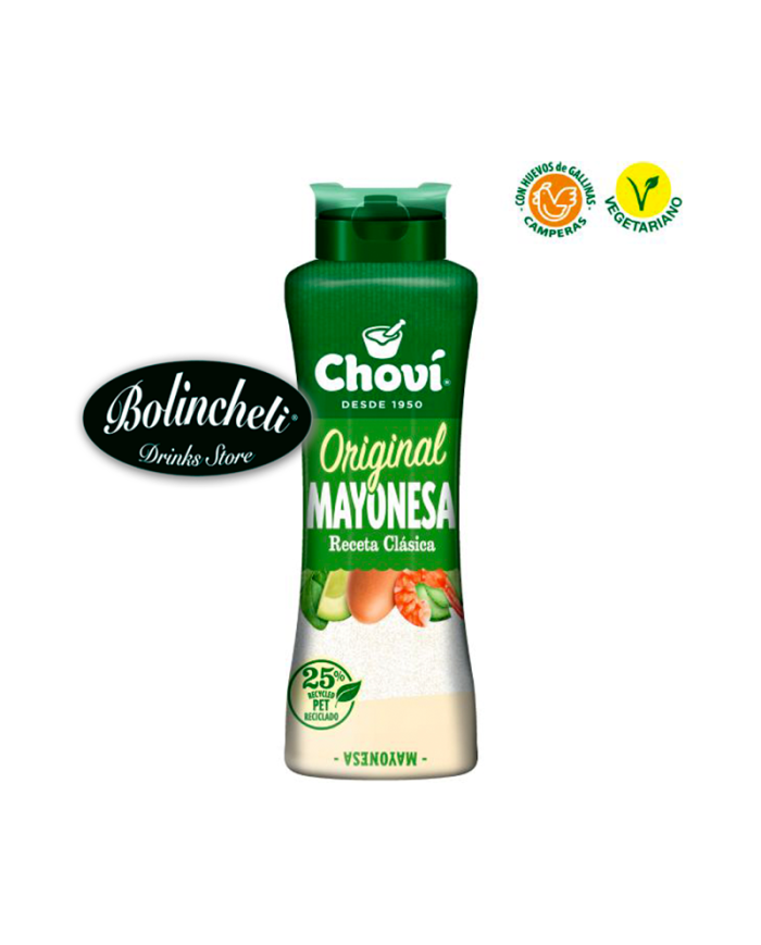 Mayonesa Chovi original bote 820 ml.