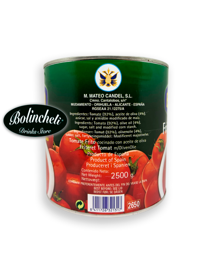 Exito Tomate Frito lata 3 kg.