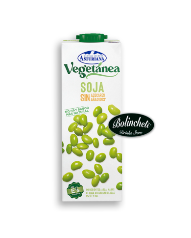 Asturiana Vegetánea de Soja brik 1 Litro caja 6u.