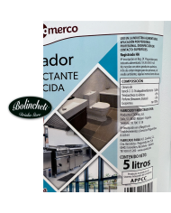 Comerco Limpiador desinfectante bactericida 5 litros