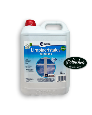 Comerco limpiacristales multiusos 5 litros