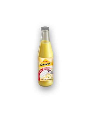 Choleck Batido de Vainilla cristal 200 ml.