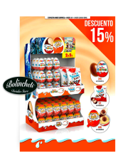 Expositor Oferta Kinder Sorpresa y Joy 2x2€