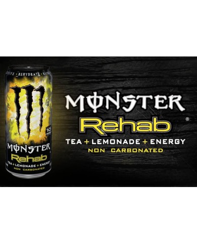 Monster Rehab Sin Gas  lata 500 ml. C/24