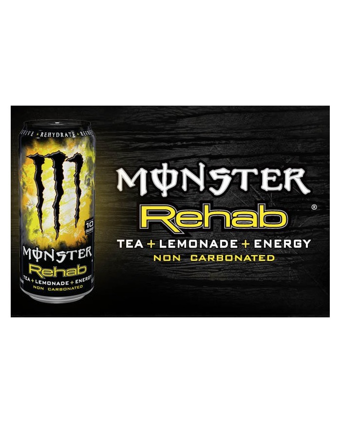 Monster Rehab Sin Gas  lata 500 ml. C/24