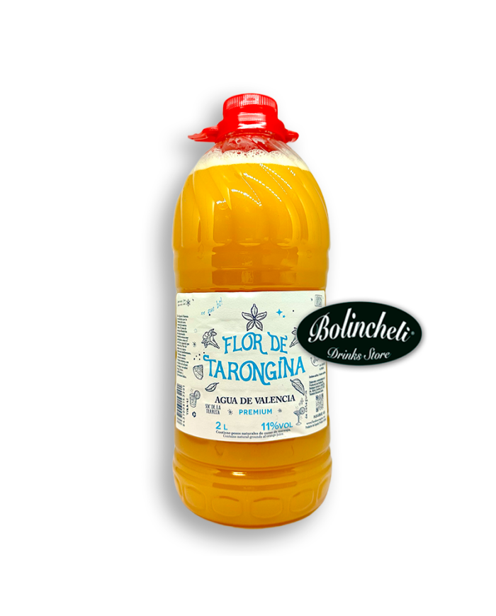 Agua de Valencia Flor de Tarongina premium garrafa 2 litros