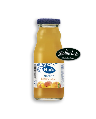 Hero Néctar de Melocotón cristal 200 ml. caja 24u.