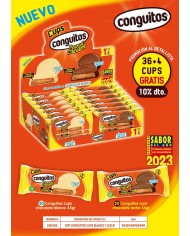 Conguitos cups peanut cream 28+4 gratis