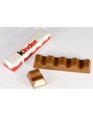Chocolatina Kinder chocolate pack 4 barritas estuche de 16