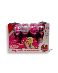 Huevos de chocolate Barbie estuche de 24 huevos