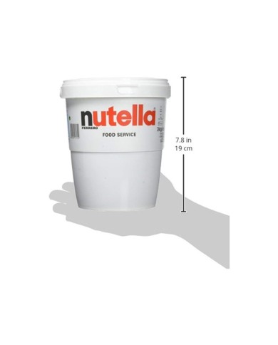 Nutella bote 3 kilos crema de chocolate y avellanas pack-2 botes