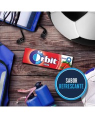 Chicles Orbit Fresa grageas 30 tabletas