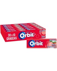 Comprar Chicles Orbit Fresa 30 tabletas al mejor precio Online