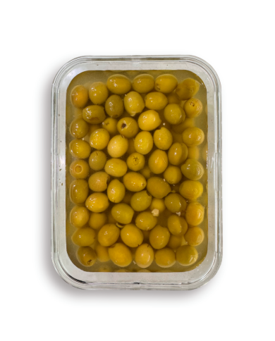 Aceitunas Karina Gourmet rellenas de Anchoa lata 700 gramos peso escurrido