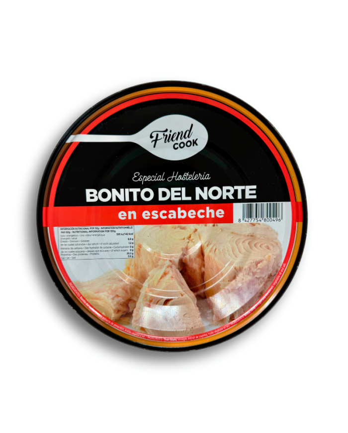 Bonito del Norte Friend cook en Escabeche lata 1800 grs.