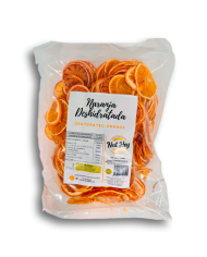 Naranja en rodajas deshidratada bolsa de 250 grs. ( 125 rodajas aprox. )